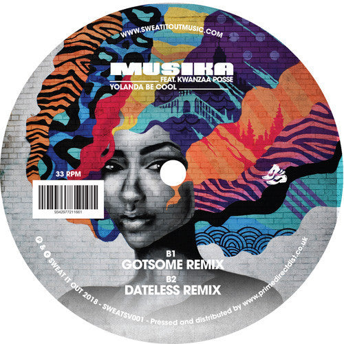 Yolanda Be Cool Featuring Kwanzaa Posse : Musika (12")