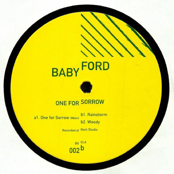 Baby Ford : One For Sorrow EP (12", EP, RE)