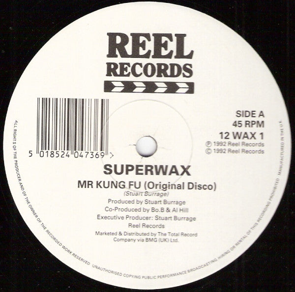 Superwax (2) : Mr Kung Fu (12")