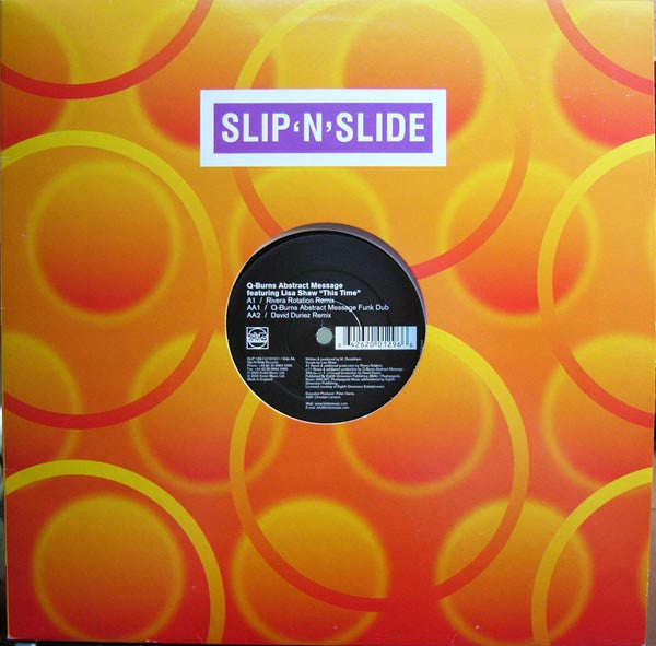 Q-Burns Abstract Message Featuring Lisa Shaw : This Time (12")