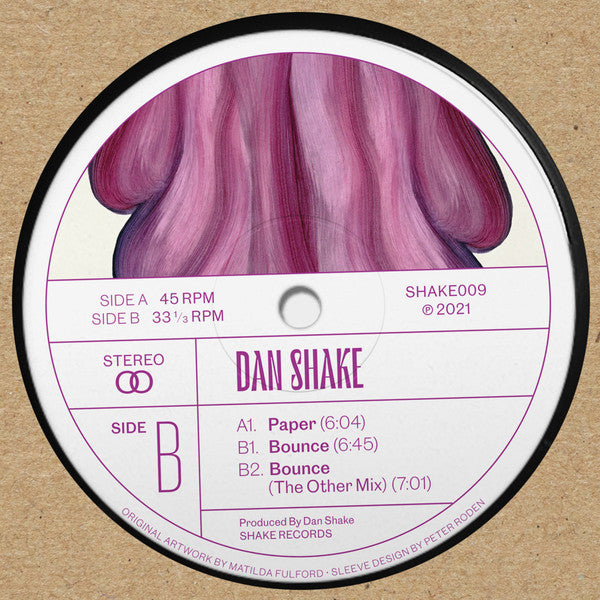 Dan Shake : Paper / Bounce (12")