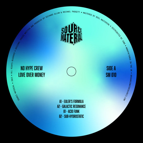 NO HYPE CREW : Love Over Money (12")