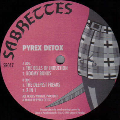 Pyrex Detox : Boomy Room Acoustics EP (12")