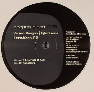 Vernon Douglas Meets Tyler Lewis : Lerv-Vern EP (12", EP)