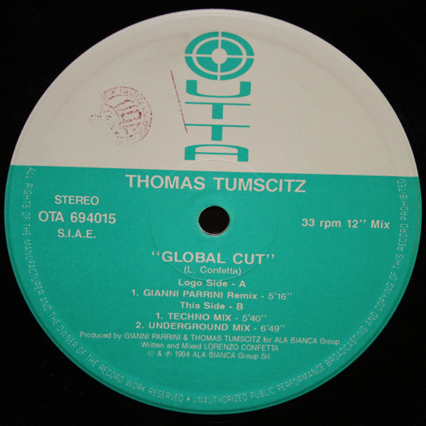 Thomas Tumscitz : Global Cut (12")