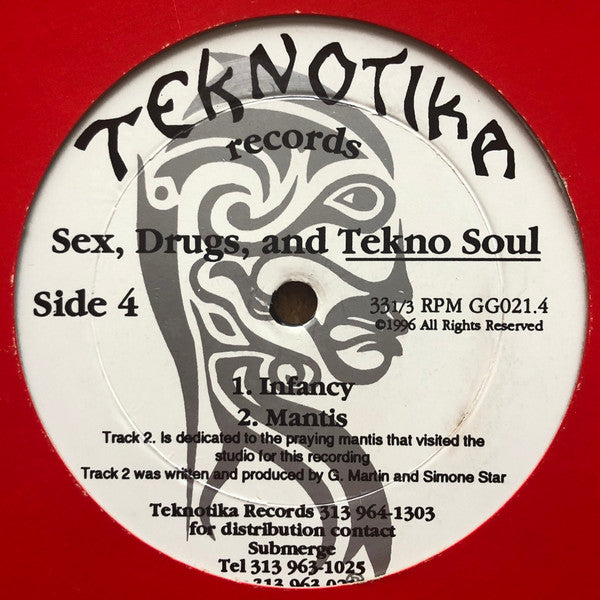 Gary Martin : Sex, Drugs And Tekno Soul (2x12")