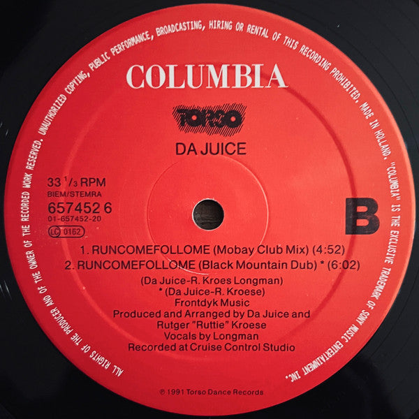 Da Juice : Food For Thought (12", Single)
