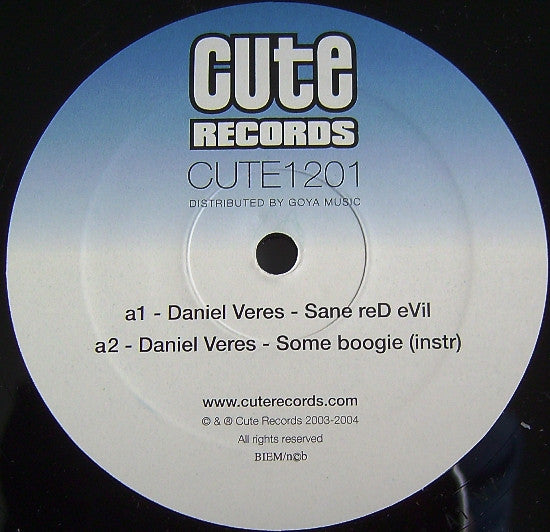 Daniel Veres : Sane Red Evil (12")