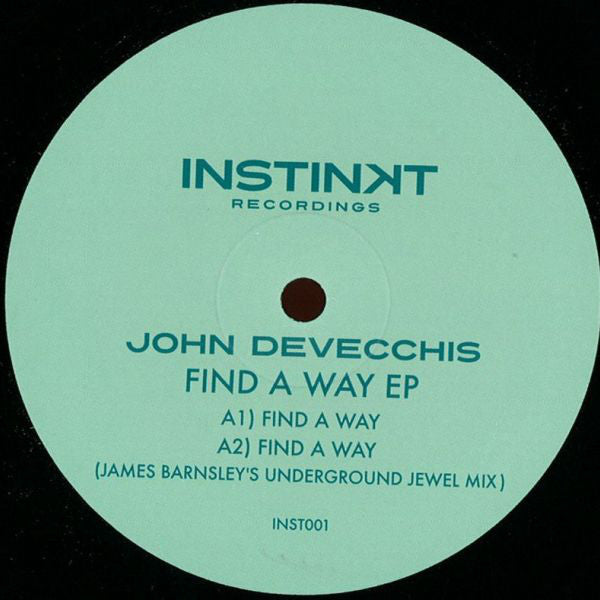 John Devecchis : Find A Way EP (12", EP)