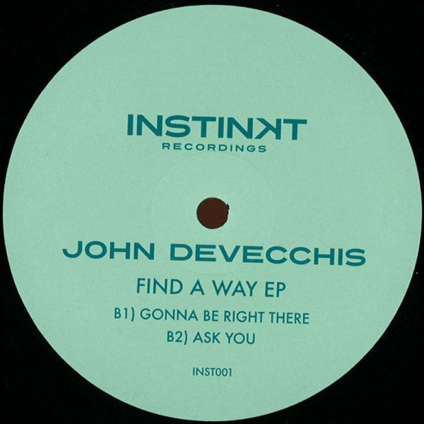 John Devecchis : Find A Way EP (12", EP)