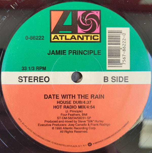 Jamie Principle : Date With The Rain (12", M/Print)