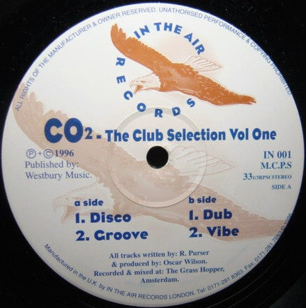 CO2 : The Club Selection Vol One (12")