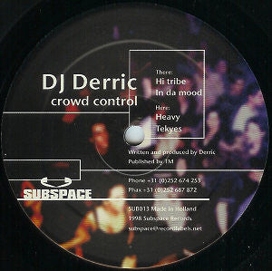 DJ Derric : Crowd Control (12")