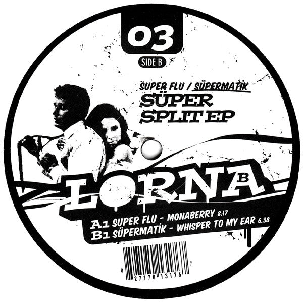 Super Flu / Süpermatik : Süper Split EP (12", EP)