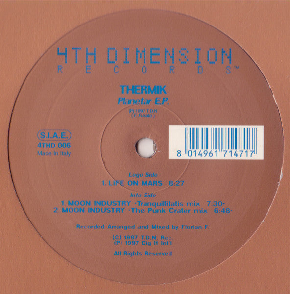 Thermik : Planetar E.P. (12", EP)