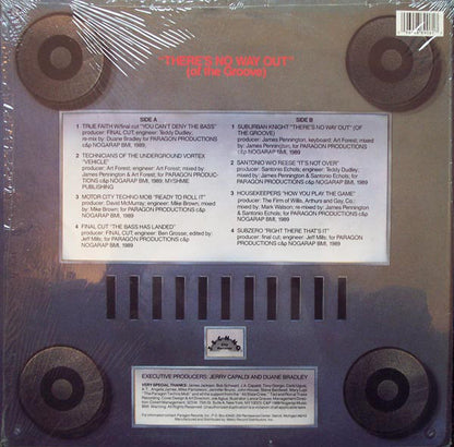 Various : There's No Way Out (Of The Groove) (LP, Comp)