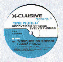 Groove Box (2) Featuring Evelyn Thomas : One World (2x12", Dou)