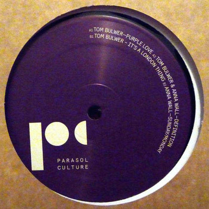 Thoma Bulwer / Anna Wall : Parasol Culture (12", EP)