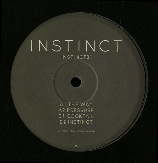 Instinct (29) : Instinct 01 (12", EP)
