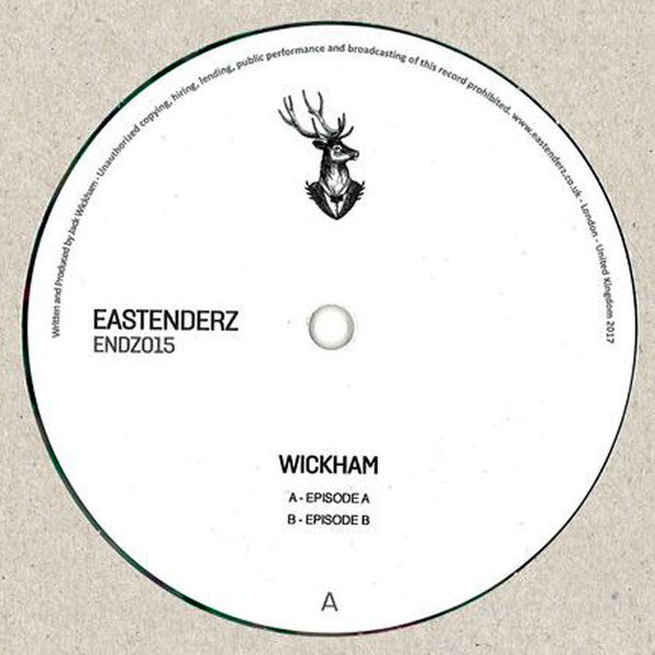 Wickham* : Endz015 (12", EP, Ltd)