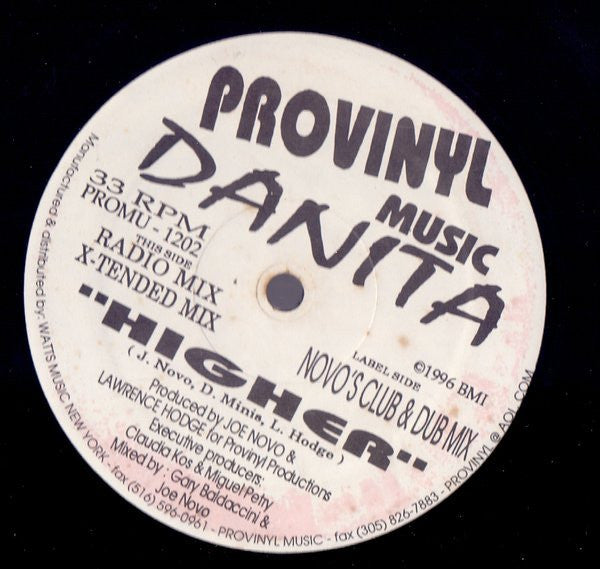 Danita : Higher (12")