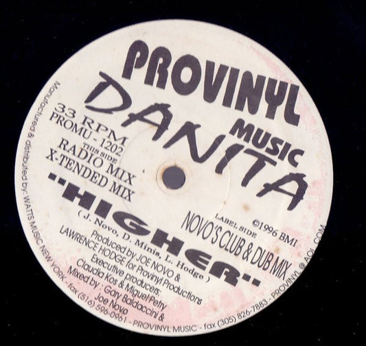Danita : Higher (12")