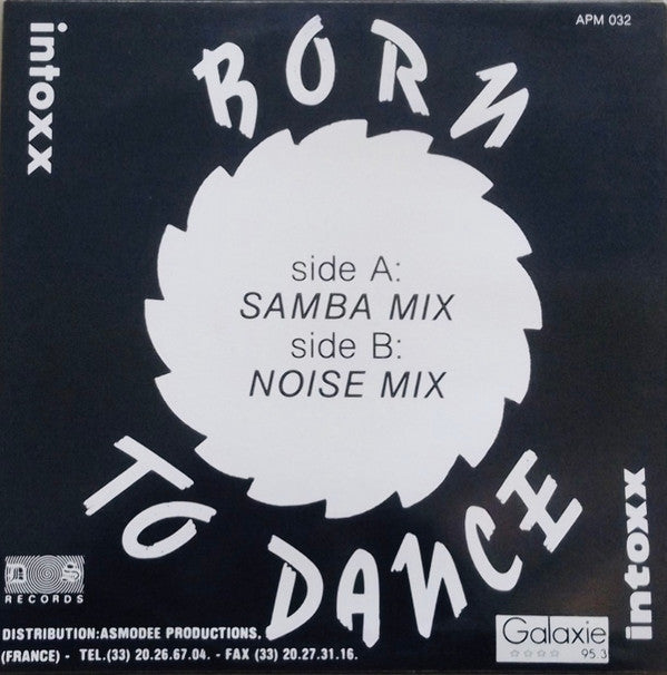 Intoxx : Born To Dance (12")