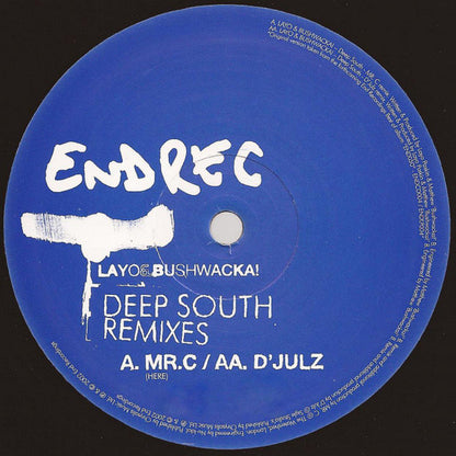 Layo & Bushwacka! : Deep South (Remixes) (12")