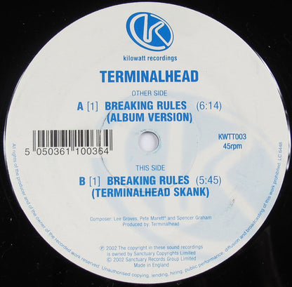 Terminalhead : Breaking Rules (12")