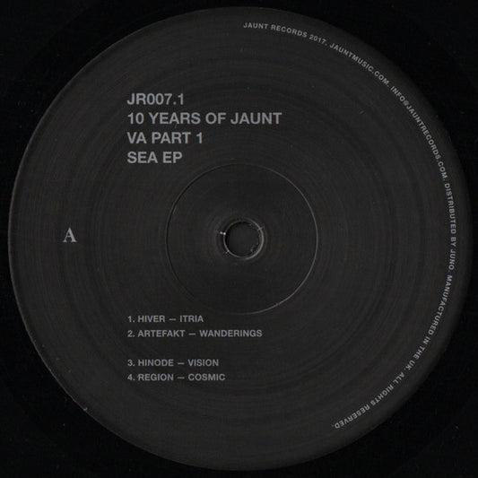 Various : 10 Years Of Jaunt - VA Part 1 - Sea EP (12", EP)