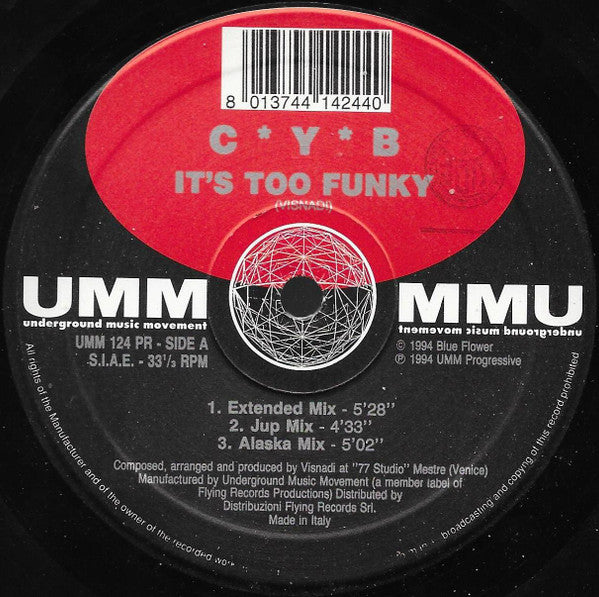 C*Y*B : Now (Remix) (12")
