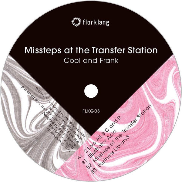 Cool And Frank : Missteps At The Transfer Station (12", EP)