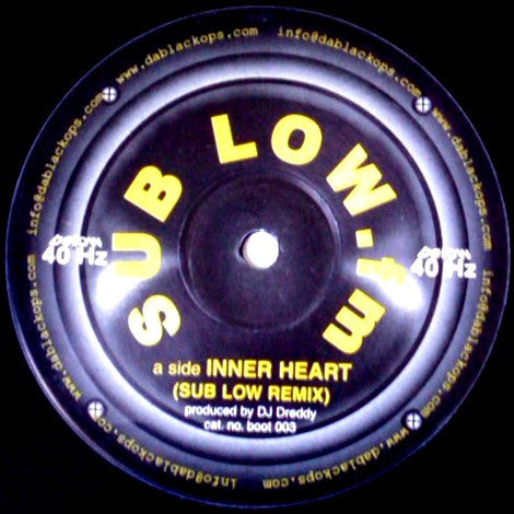 DJ Dreddy* : Sublow.Fm Part 3 (12")