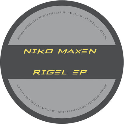 Niko Maxen : Rigel EP (12", EP)