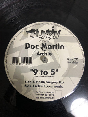 Doc Martin & Archie (31) : 9 To 5 (12")