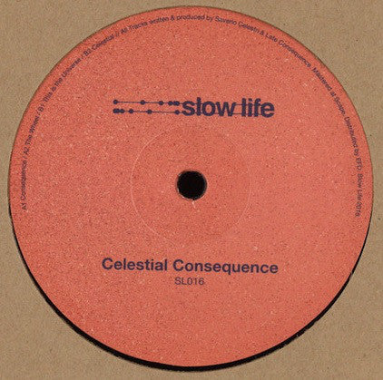 Saverio Celestri & Late Consequence : Celestial Consequence EP  (12", EP)