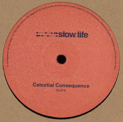 Saverio Celestri & Late Consequence : Celestial Consequence EP  (12", EP)
