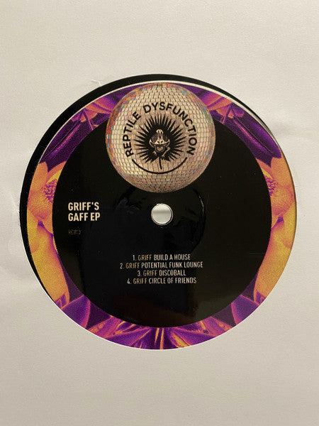 Griff (22) : Griff's Gaff EP (12", EP, Ltd)