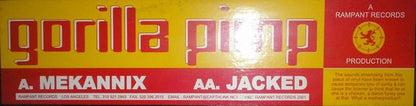 Gorilla Pimp : Mekkanix / Jacked (12")