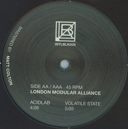 London Modular Alliance : INTLBLK006 (12", Single)