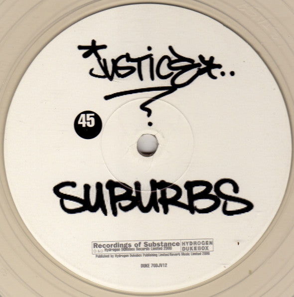 Justice : Suburbs (12", Cle)