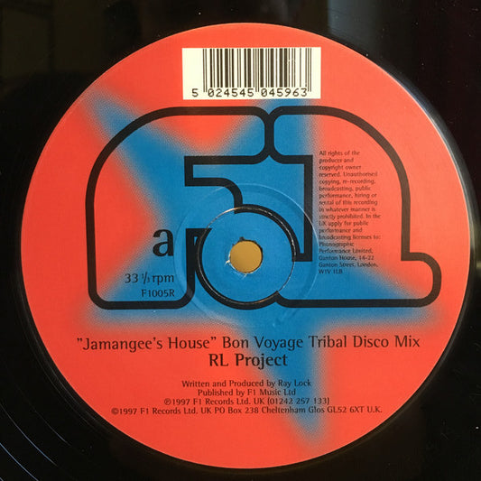 The R.L. Project : Jamangee's House (12")