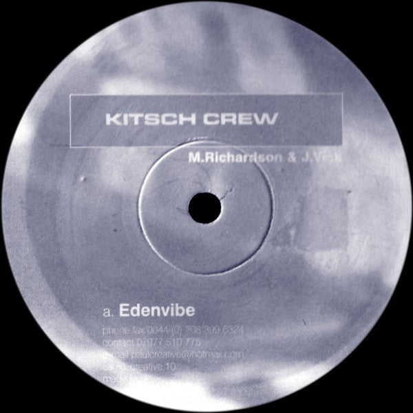 Kitsch Crew : Edenvibe (12")