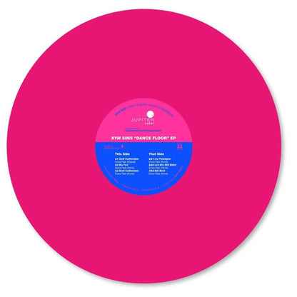 Kym Sims : Dance Floor EP (12", EP, Ltd, Pin)