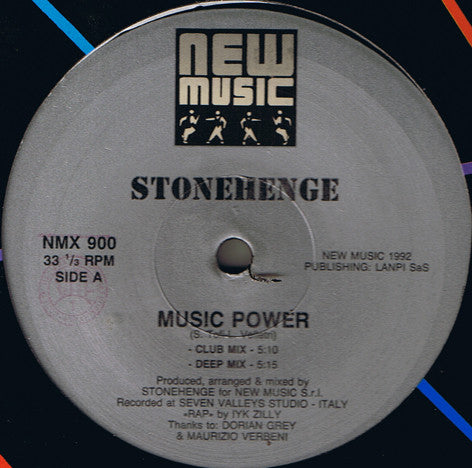 Stonehenge : Music Power (12")