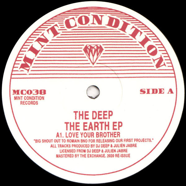 The Deep : The Earth EP (12", EP, RE, RM)