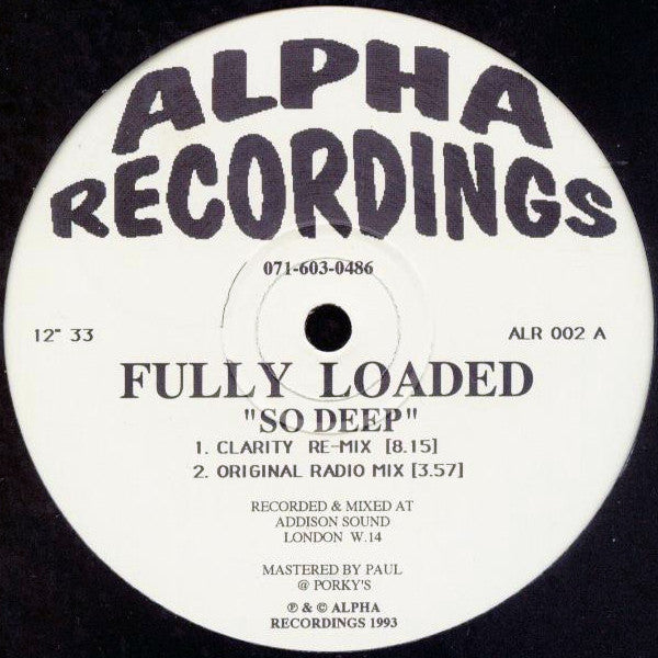 Fully Loaded : So Deep (12")