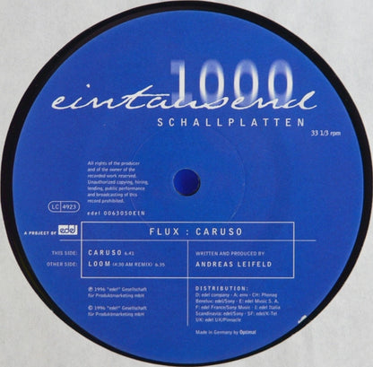 Flux (22) : Caruso (12")