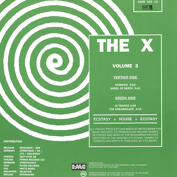 The X (2) : The X - Volume 3 (12")