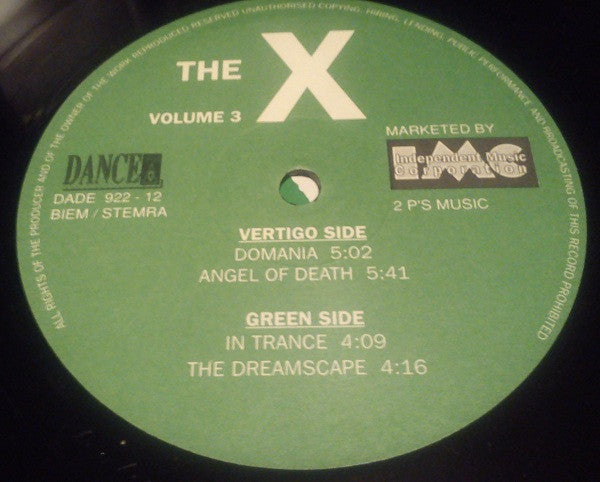 The X (2) : The X - Volume 3 (12")